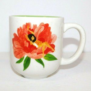 Hallmark Oana Befort Women In Flower Mug Orange Green Floral Folk